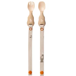 Hot Handi Attachable Baby Cutlery - 2 Pack Tableware