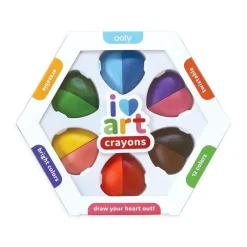 Best I Heart Art Erasable Crayons Arts & Crafts