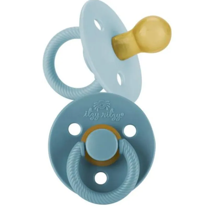 Hot Itzy Soother Natural Rubber Pacifier - 2 Pack Pacifiers|Pacifier Sets