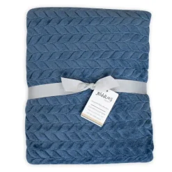 Outlet Jacquard Flannel Blanket Bedding