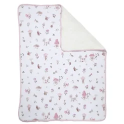 Outlet Jersey Sherpa Blankets Bedding