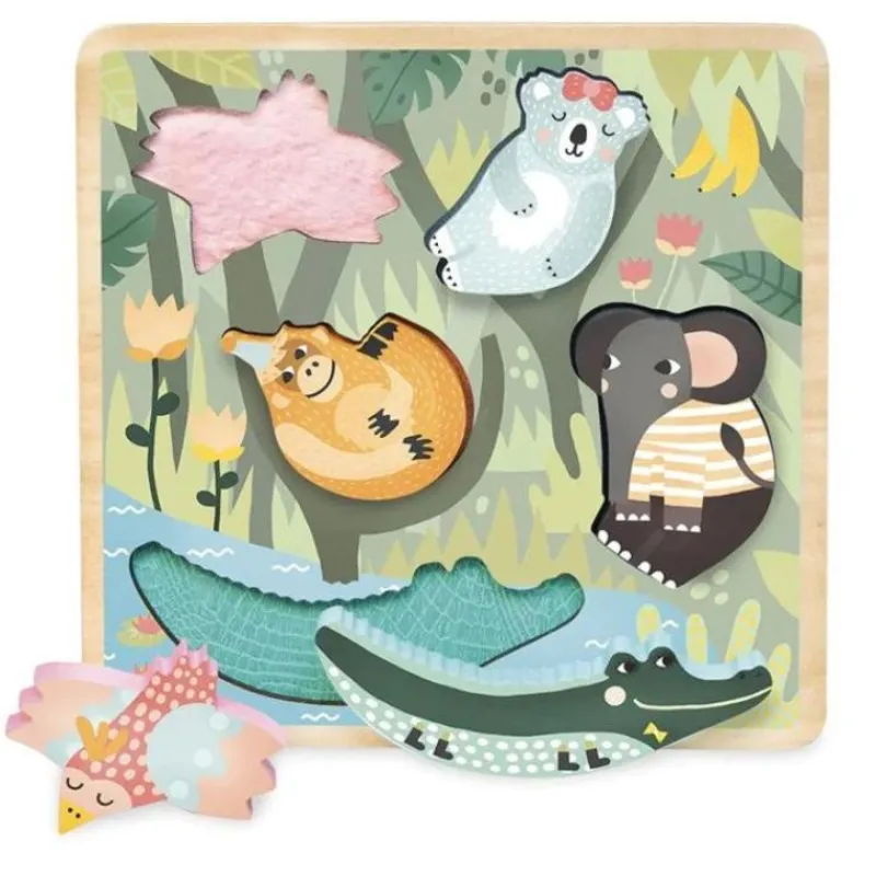 New Jungle Touch and Feel Puzzle Games & Puzzles