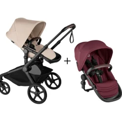 Hot Kangaroo Complete + Sibling Seat Bundle Full Size Strollers