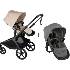 Hot Kangaroo Complete + Sibling Seat Bundle Full Size Strollers