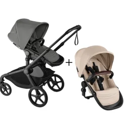 Hot Kangaroo Complete + Sibling Seat Bundle Full Size Strollers