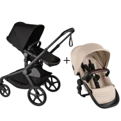 Hot Kangaroo Complete + Sibling Seat Bundle Full Size Strollers