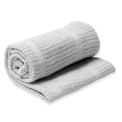 Online Knit Cellular Blanket Bedding