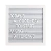 Hot Letterboard Set - Grey Letterboards