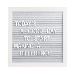 Hot Letterboard Set - Grey Letterboards