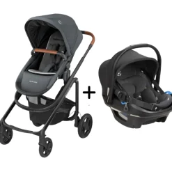 Hot Lila CP Stroller + Coral XP Bundle Travel Systems