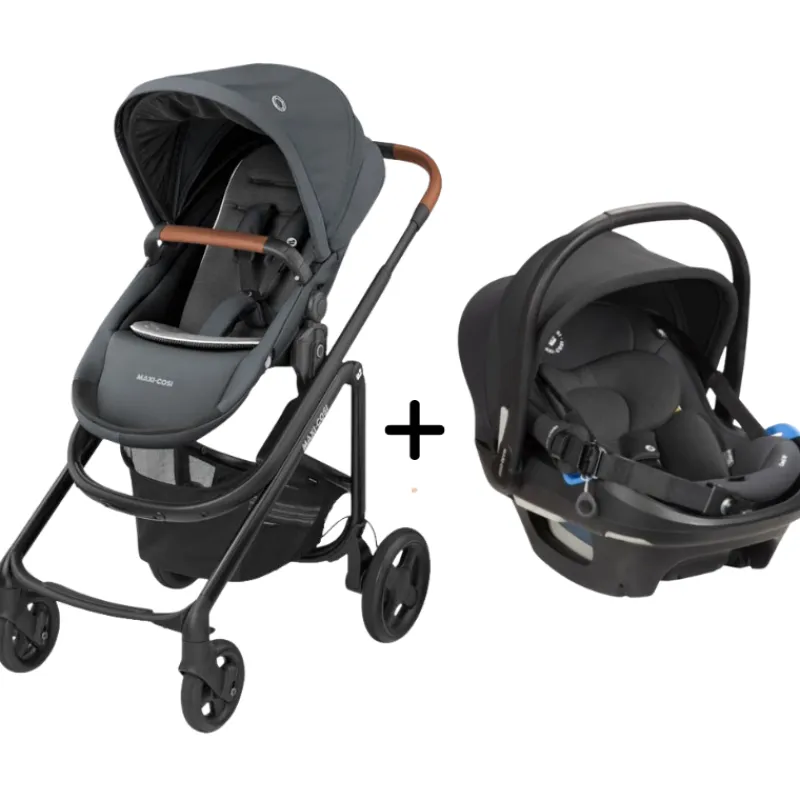 Hot Lila CP Stroller + Coral XP Bundle Travel Systems