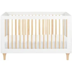 Discount Lolly 3-in-1 Convertible Crib with Toddler Bed Conversion Kit Cribs