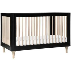 Discount Lolly 3-in-1 Convertible Crib with Toddler Bed Conversion Kit Cribs