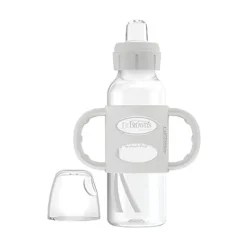 Clearance Milestones Narrow Sippy Bottle with Silicone Handles Bottle Feeding
