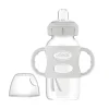 Milestones Wide-Neck Sippy Bottle with 100% Silicone Handles Bottle Feeding