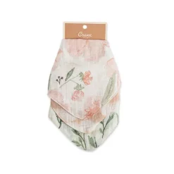 Sale Muslin Bib Set - 3 Pack Bibs & Burp Cloths