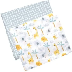 Outlet Muslin Blanket - Set of 2 Swaddles