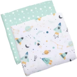 Outlet Muslin Blanket - Set of 2 Swaddles