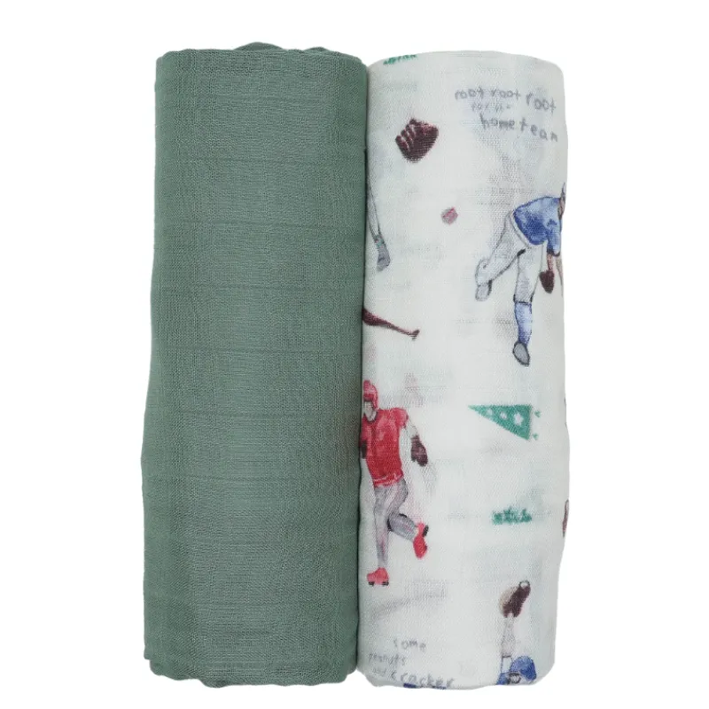 Clearance Muslin Deluxe Swaddle - 2 Pack Swaddles