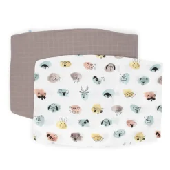 New Muslin Pillowcases - 2 Pack Bedding