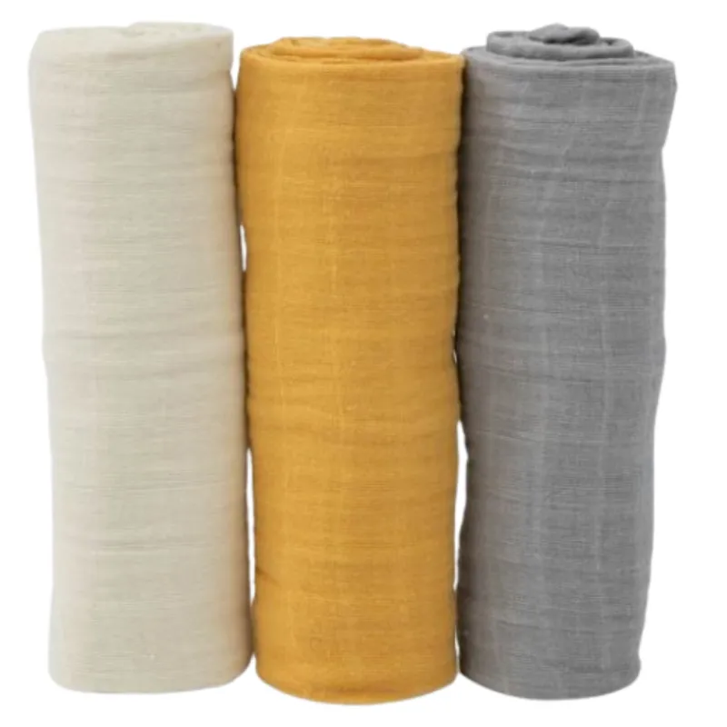 Outlet Muslin Swaddle - 3 Pack Swaddles