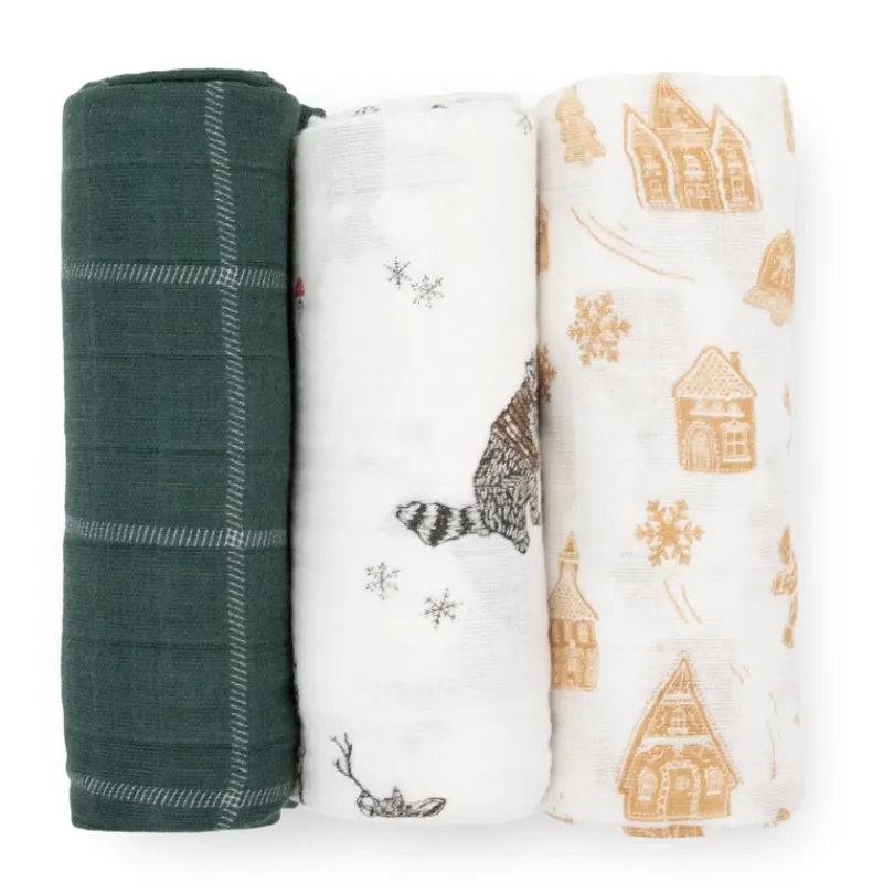 Outlet Muslin Swaddle - 3 Pack Swaddles