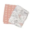 Muslin Swaddle Blankets - 2 Pack Swaddles