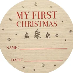 New My First Christmas Photo Prop Milestones