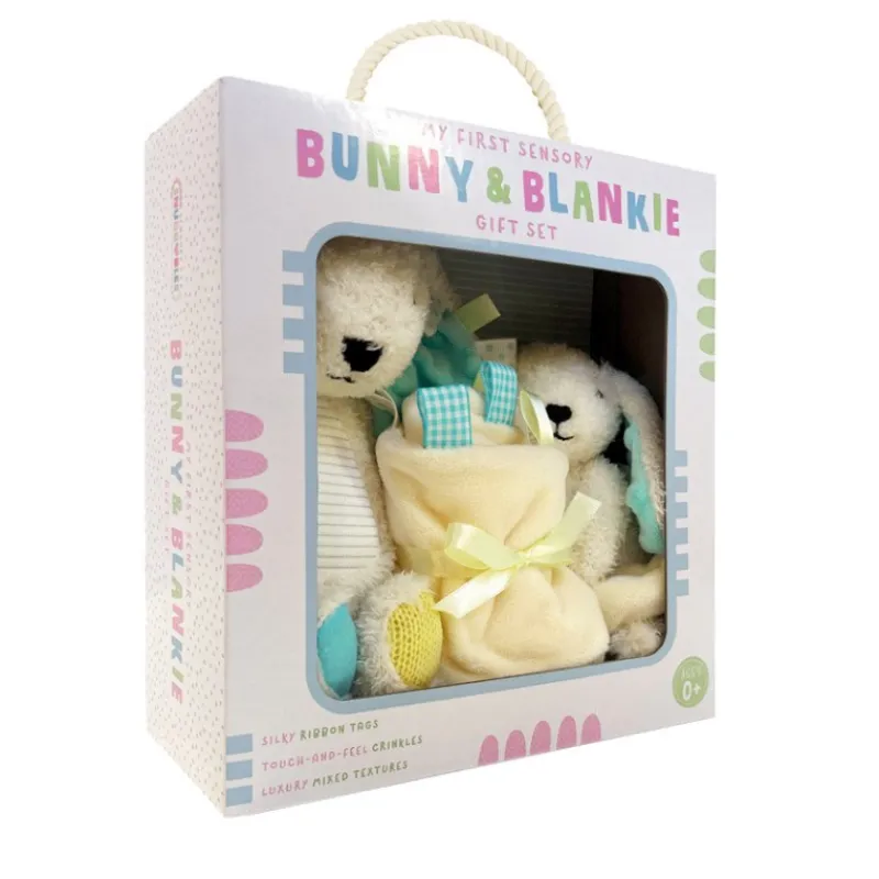 Sale My First Sensory Bunny & Blankie Gift Set Plush Toys