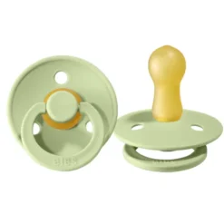 Clearance Natural Rubber Colour Pacifier - 2 Pack Pacifiers