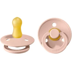 Clearance Natural Rubber Colour Pacifier - 2 Pack Pacifiers