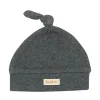 Discount Newborn Cap - Charcoal Grey Fleck Hats
