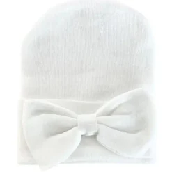 Clearance Newborn Knitted Hat with Bow Hats