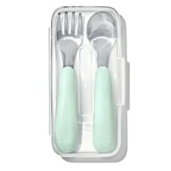 Hot On-the-Go Fork & Spoon Set with Case Tableware