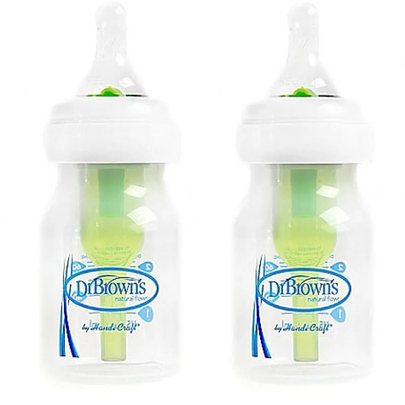 New Options 2oz Bottle - Preemie - 2 Pack Bottle Feeding