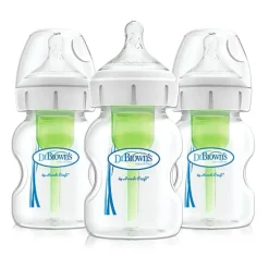 Clearance Options+ 5oz Wide-Neck Bottle - 3pk Bottle Feeding