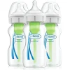 Discount Options+ 9oz Wide-Neck Bottle Polypropylene - 3pk Bottle Feeding