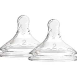 Best Options+ Wide Neck Nipples - 2 Pack Bottle Feeding