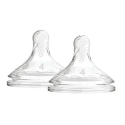 Best Options+ Wide Neck Nipples - 2 Pack Bottle Feeding