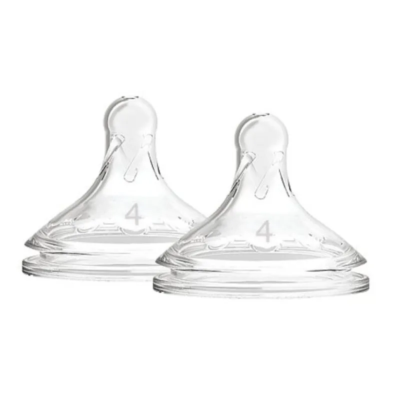 Best Options+ Wide Neck Nipples - 2 Pack Bottle Feeding