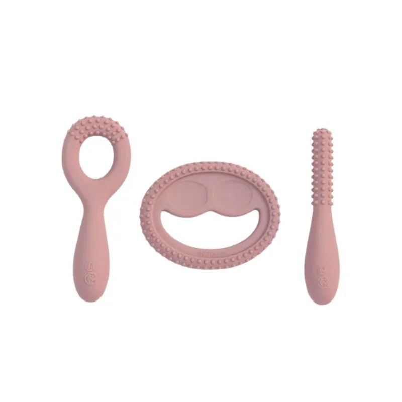 New Oral Development Tools - 3 Pack Silicone Teethers