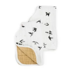 Sale Organic Burp Cloth - 2 Pack Bibs & Burp Cloths