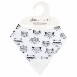 Clearance Organic Chew & Drool Bib Bibs & Burp Cloths