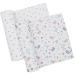 New Organic Muslin Swaddle - 2 Pack Swaddles