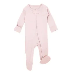 Outlet Organic 2-Way Zipper Baby Footie Sleepers