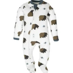 Sale Patterned Organic Footed Sleepers Sleepers
