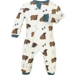 Clearance Patterned Organic Footless Sleepers Sleepers