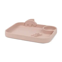 Peekaboo Compartment Plate Tableware