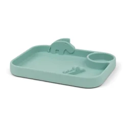 Peekaboo Compartment Plate Tableware