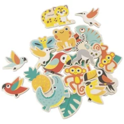 Discount 24-Piece Tropical Magnet Set Building Toys